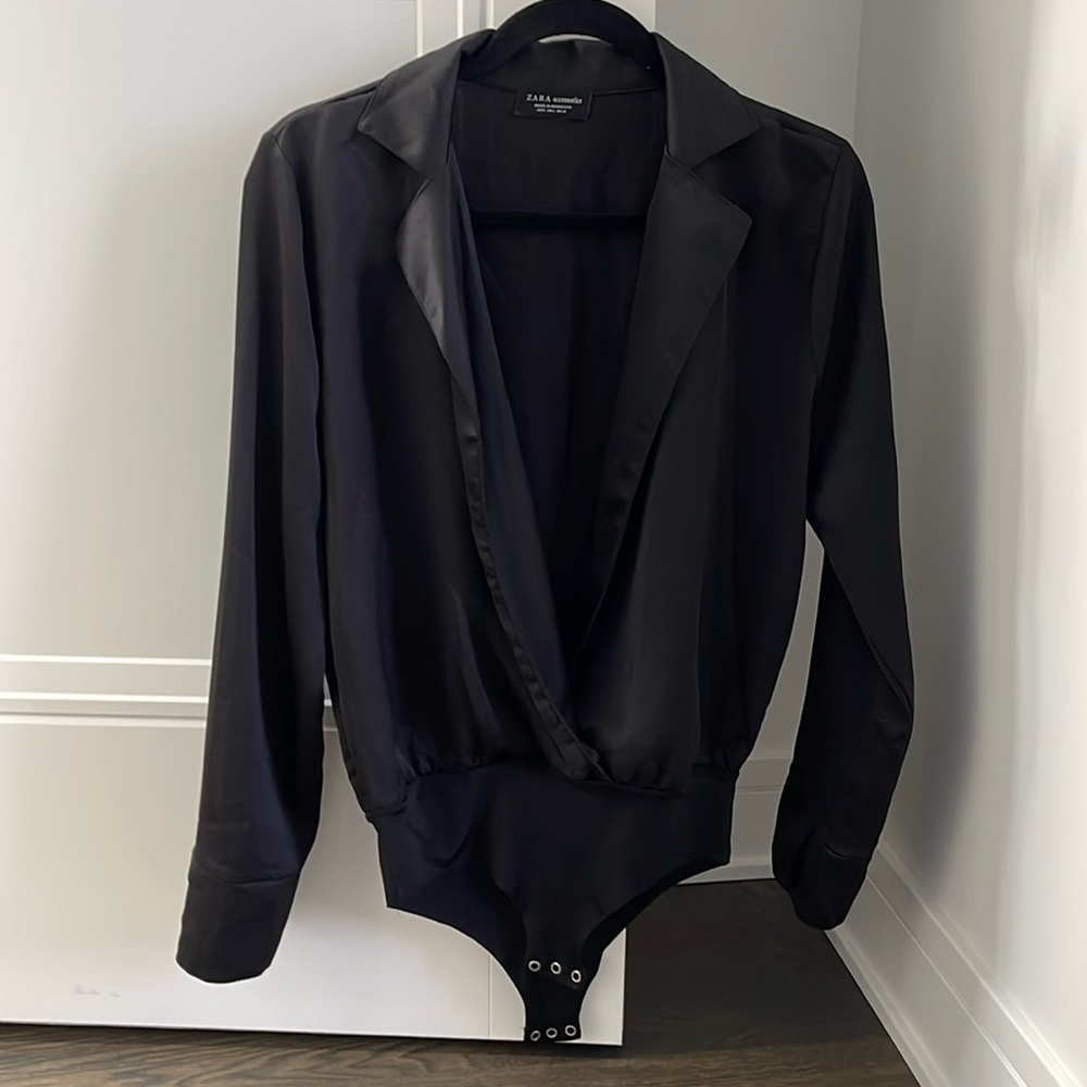 Zara tuxedo body suit
